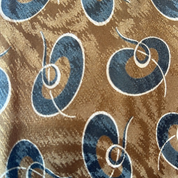 Giorgio Armani 80’s Patterned Tie - Picture 5 of 9